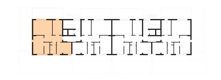 Pozitionare pe etaj, Apartamentul 1 Image